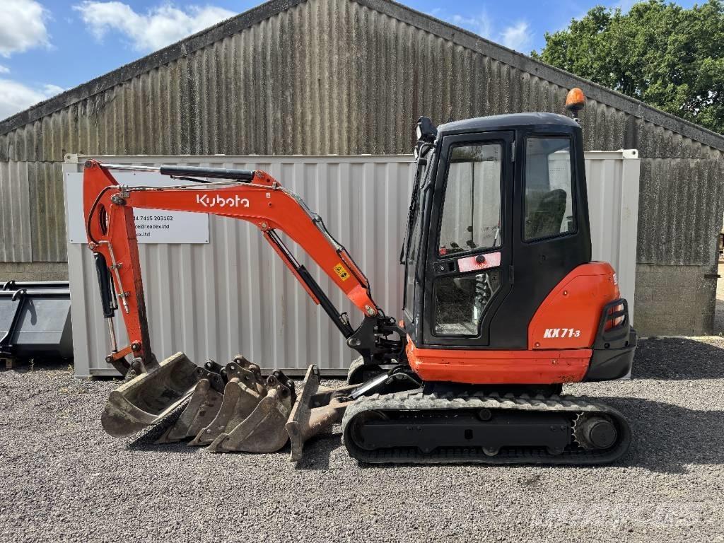 Kubota KX 71-3 Minigraafmachines < 7t