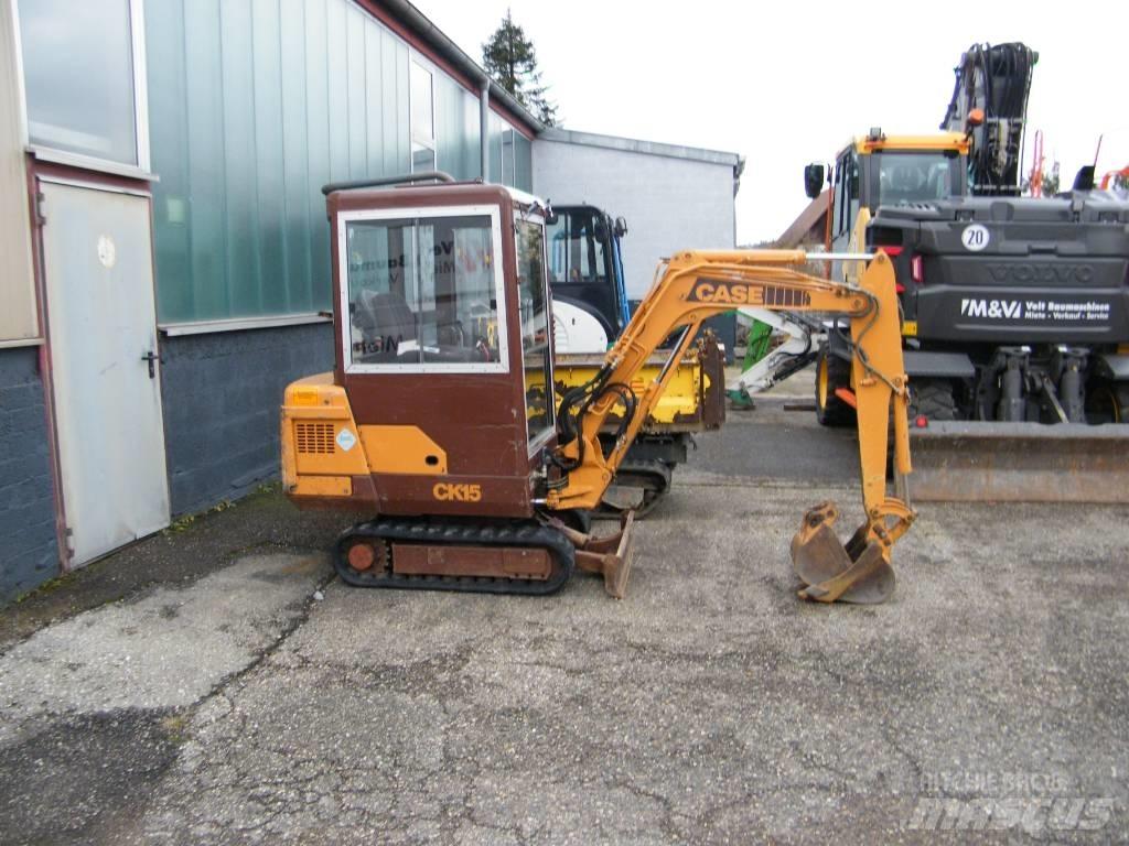 CASE CK15 Minigraafmachines < 7t