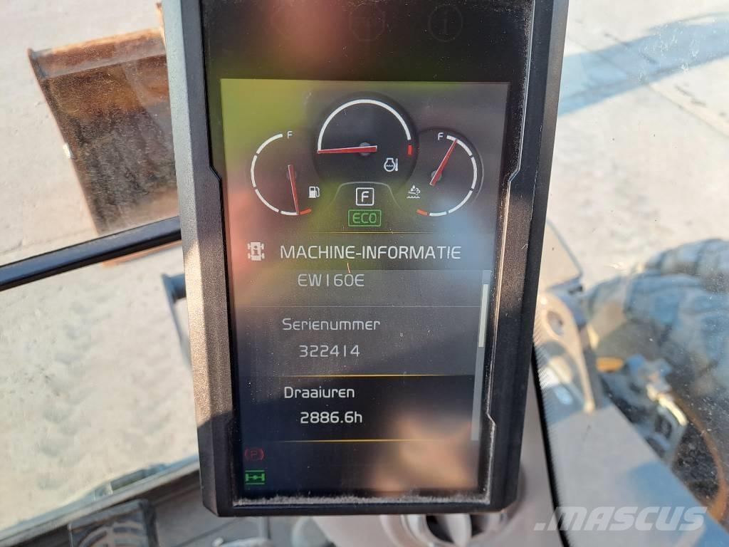 Volvo EW160E Wielgraafmachines