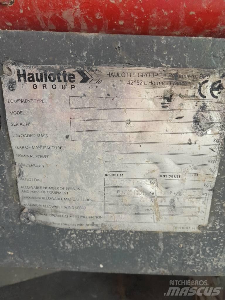 Haulotte Optimum  8 Schaarhoogwerkers