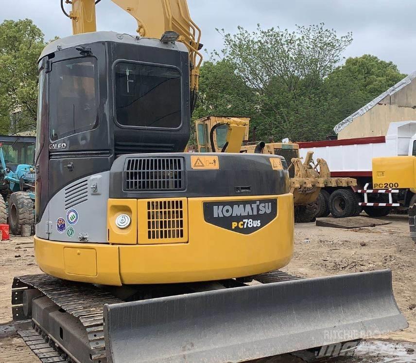 Komatsu pc78us Midigraafmachines 7t - 12t