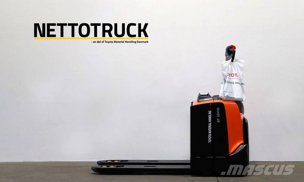 Toyota LPE 200 Meerij pallettruck met platform