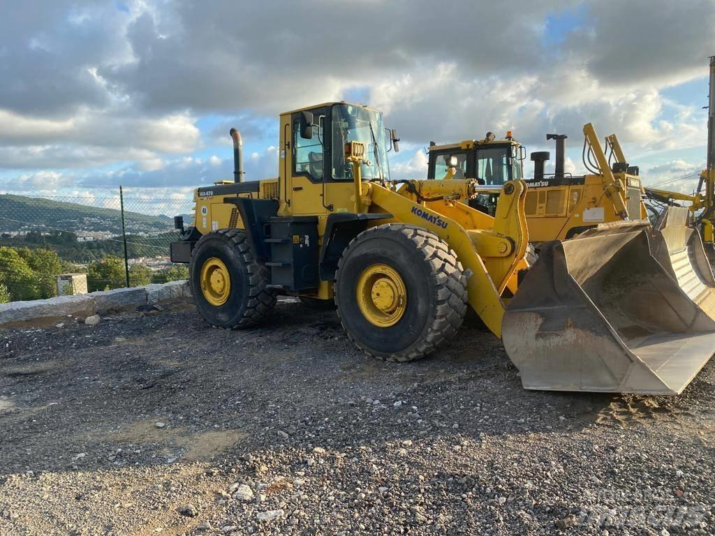 Komatsu WA 470 Wielladers