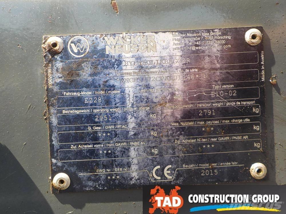 Wacker Neuson EZ28 Minigraafmachines < 7t