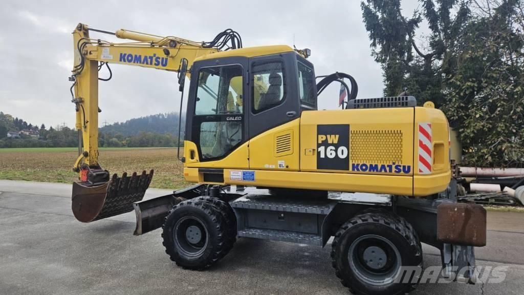 Komatsu PW 160-7K Wielgraafmachines