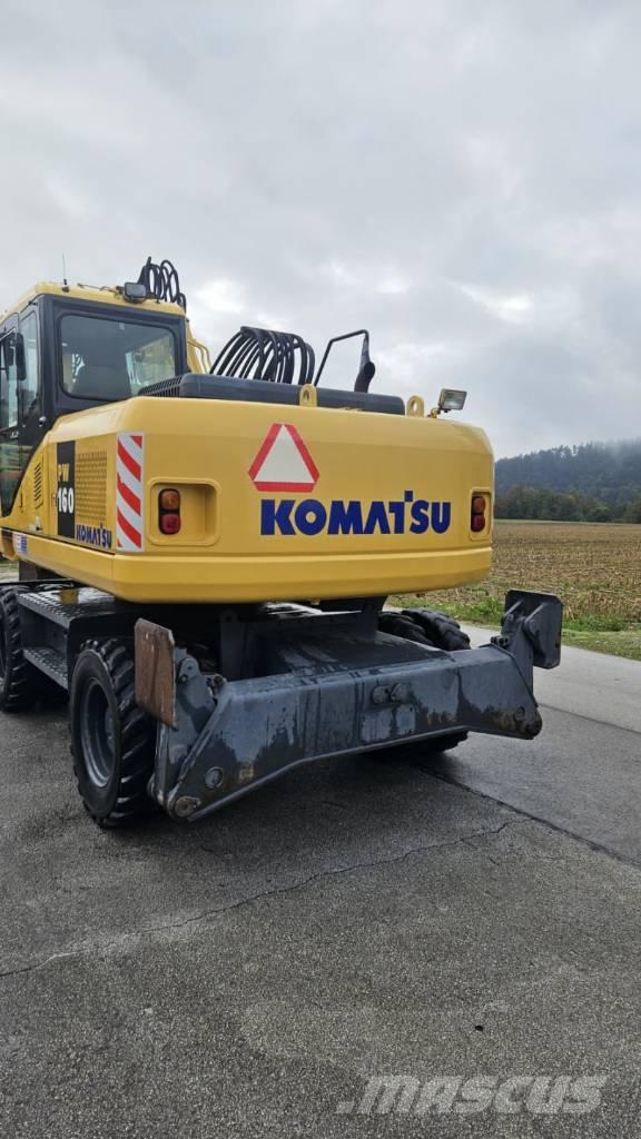 Komatsu PW 160-7K Wielgraafmachines