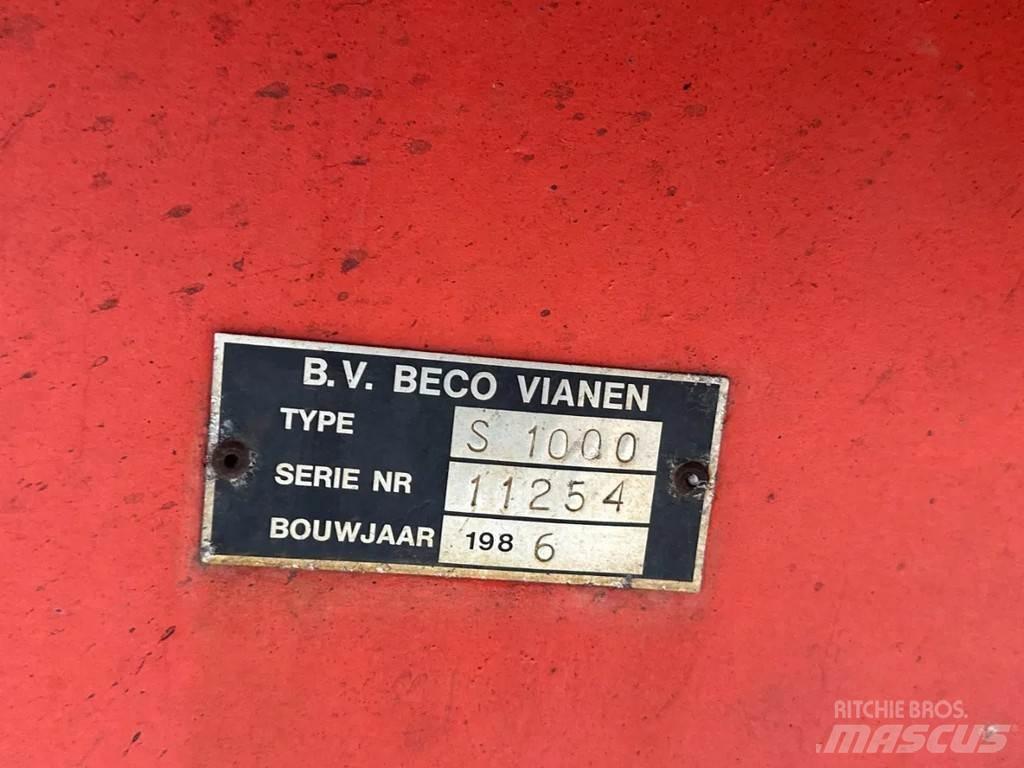 Beco S 1000 Utiliteitsmachines