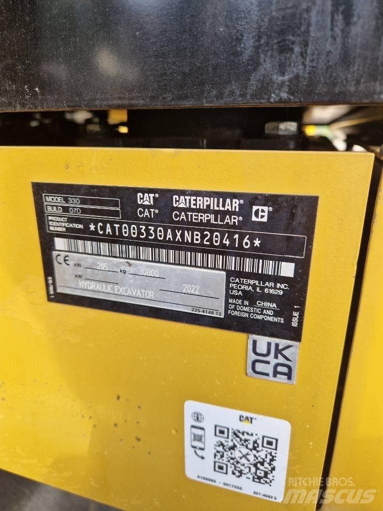 CAT 330 SLR Rupsgraafmachines