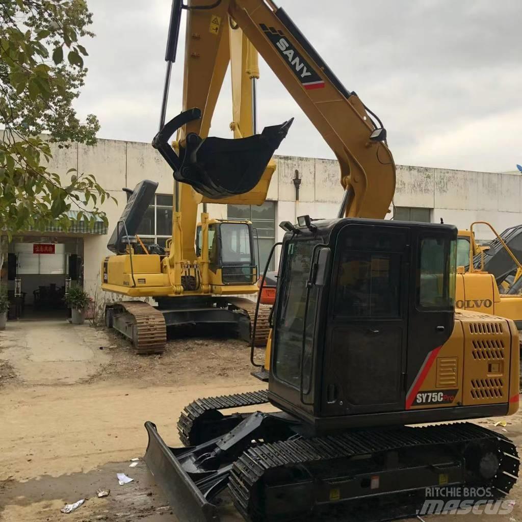 Sany SY 75 Rupsgraafmachines