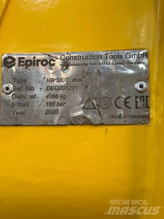 Epiroc HB5800 Hamers en brekers