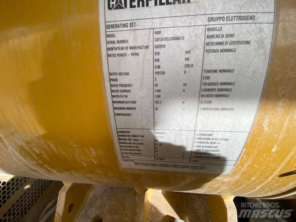CAT 3412 Diesel generatoren