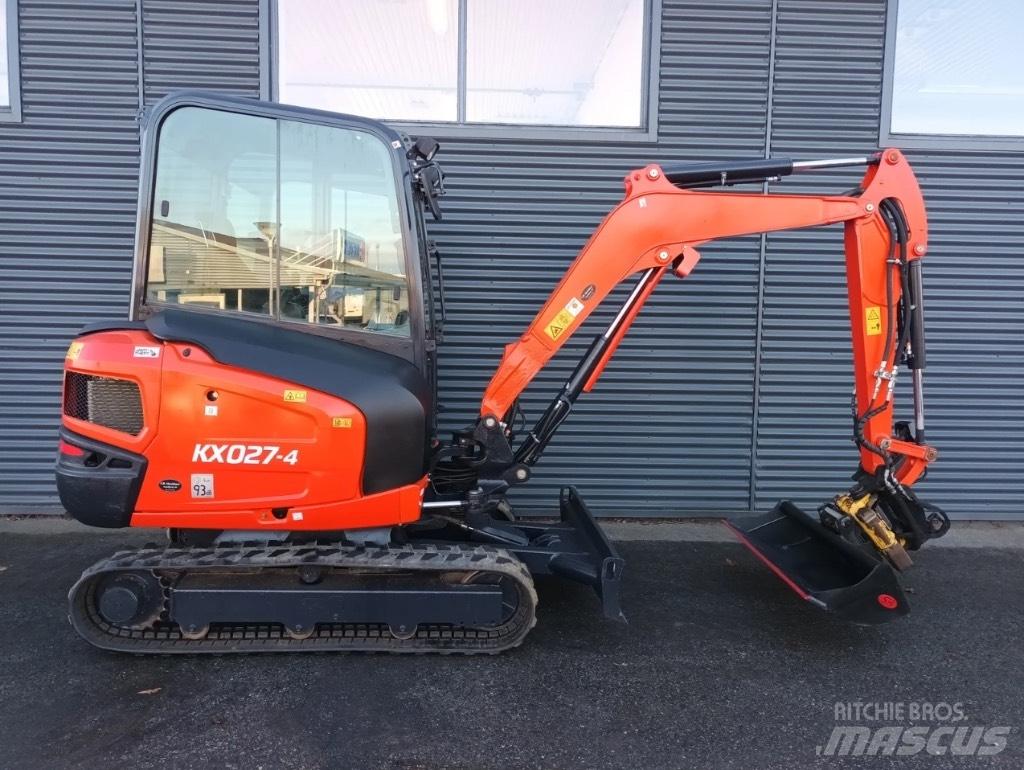 Kubota KX 027-4 Minigraafmachines < 7t
