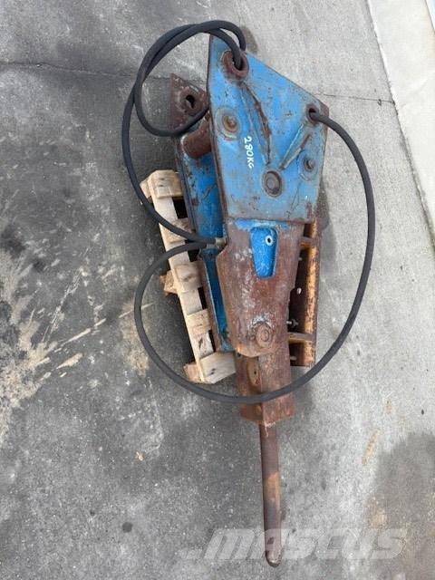 Krupp 280 KG Hamers en brekers