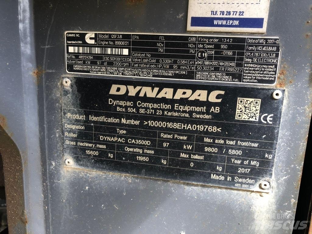 Atlas Copco CA3500 D Trilrolwalsen
