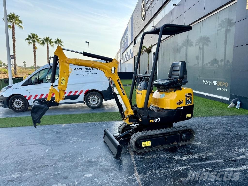 Komatsu PC 09-1 Minigraafmachines < 7t