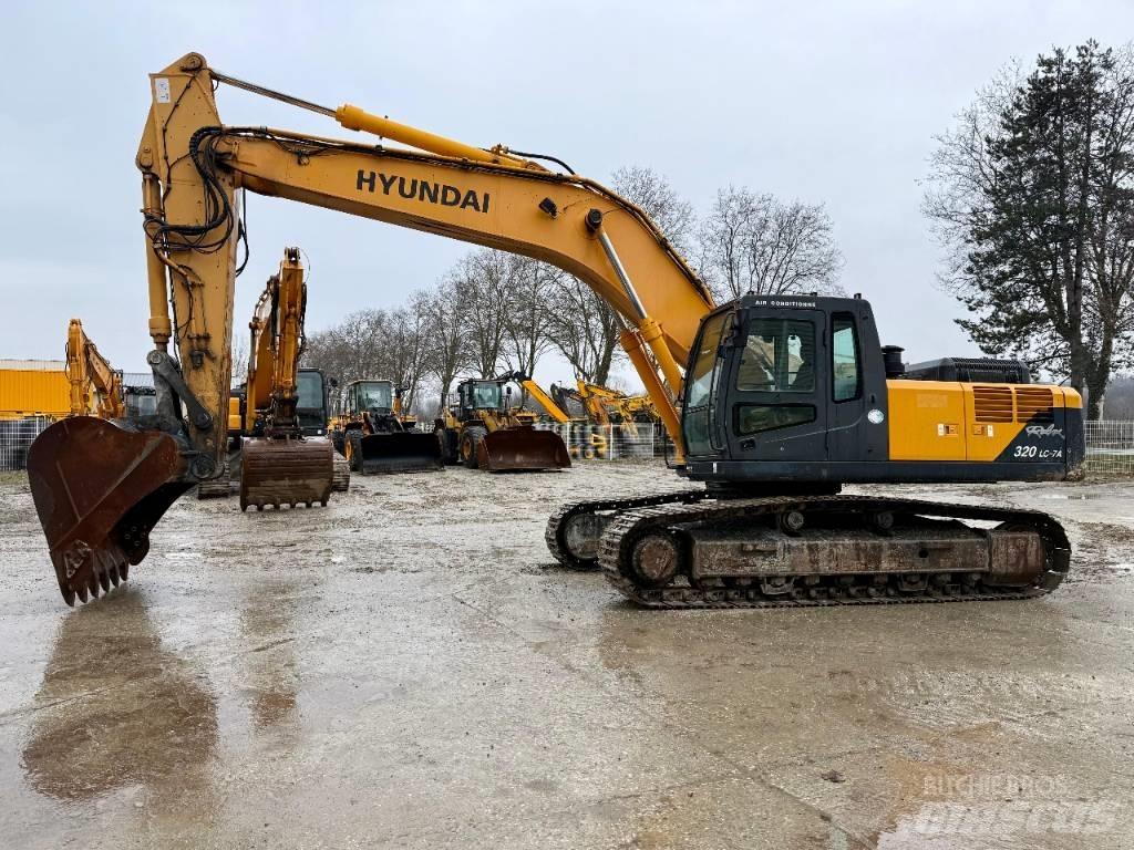 Hyundai R320LC-7A Rupsgraafmachines