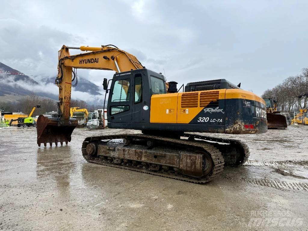Hyundai R320LC-7A Rupsgraafmachines