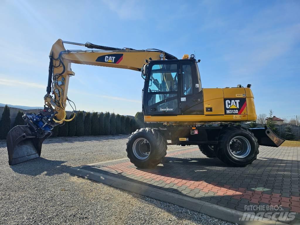 CAT 313 D Wielgraafmachines