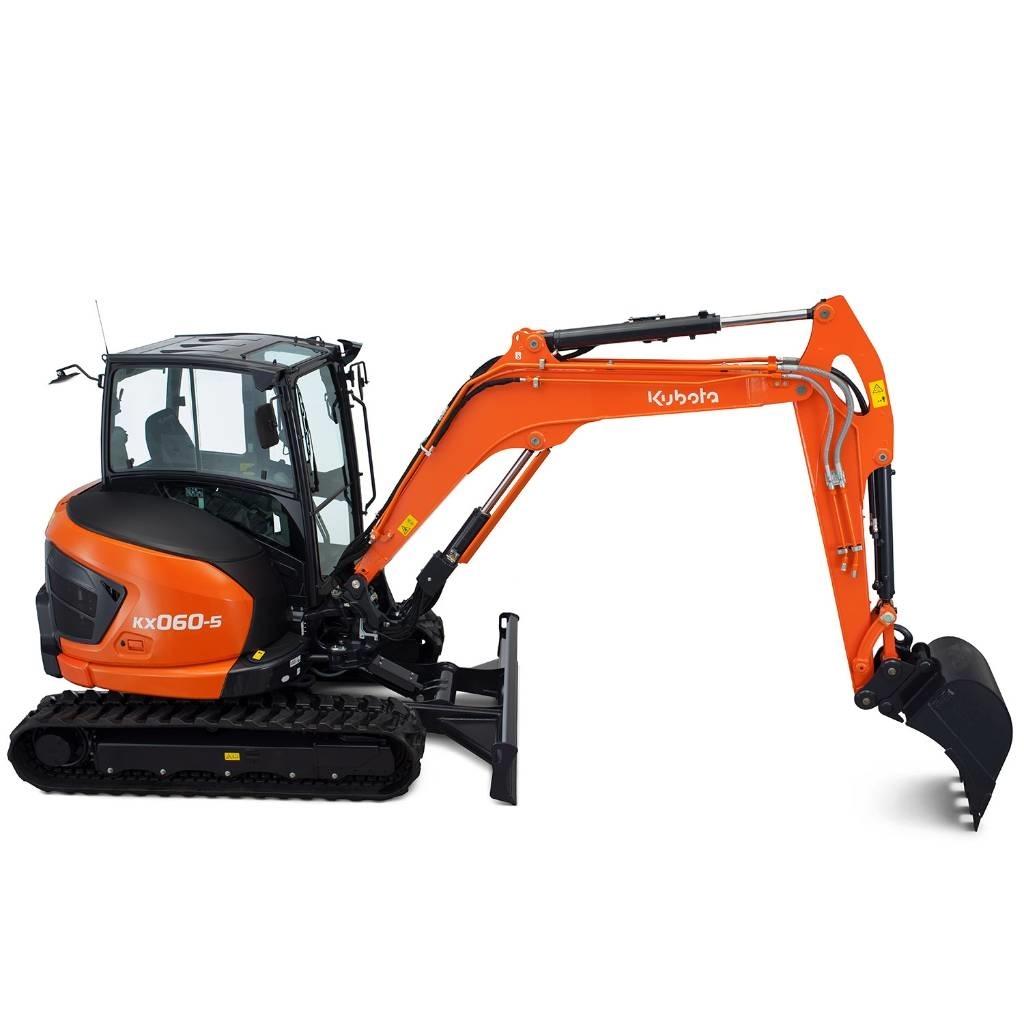 Kubota KX060-5 Minigraafmachines < 7t