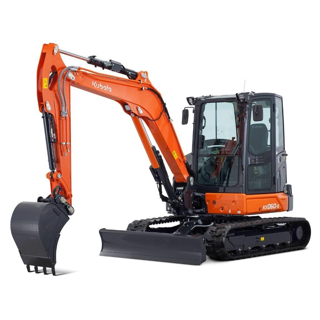 Kubota KX060-5 Minigraafmachines < 7t