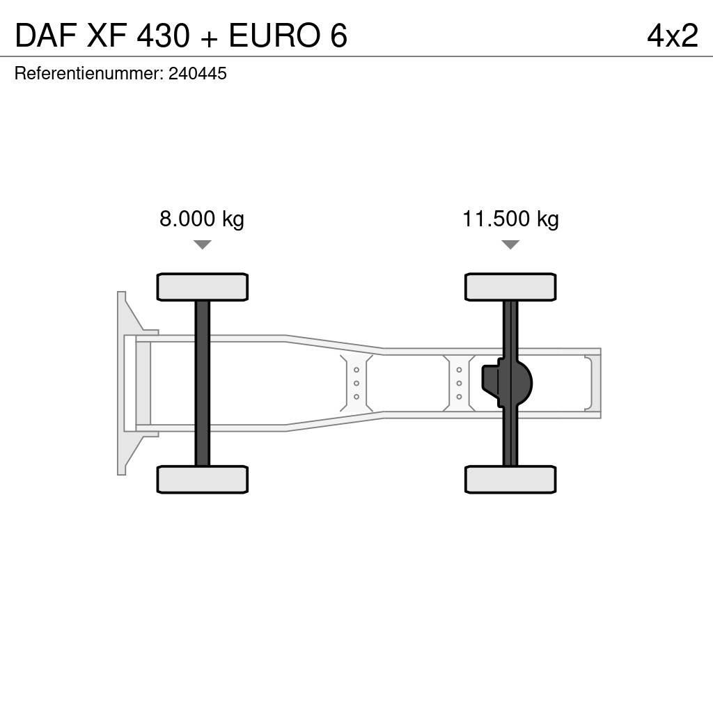 DAF XF 430 + EURO 6 Trekkers