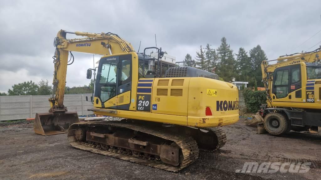 Komatsu PC210 LCi‑10 Rupsgraafmachines