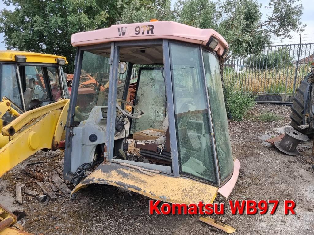  CABINE KOMATSU WB97R Cabine en interieur