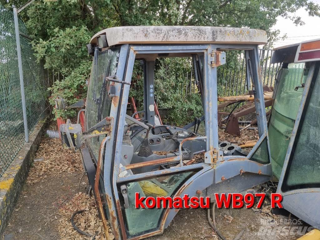  CABINE KOMATSU WB97R Cabine en interieur