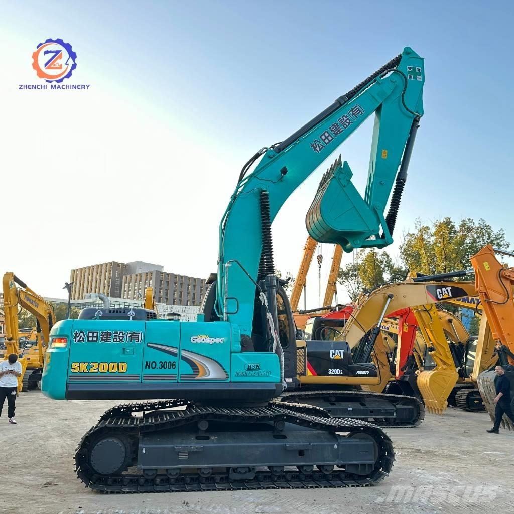 Kobelco SK 200 Rupsgraafmachines