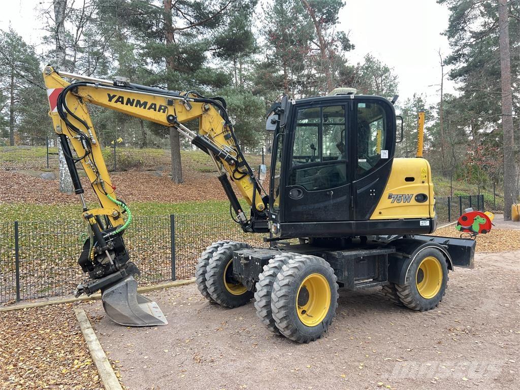 Yanmar B75W Wielgraafmachines