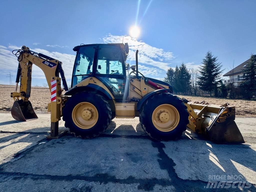 CAT 444 E Graaf-laadcombinaties