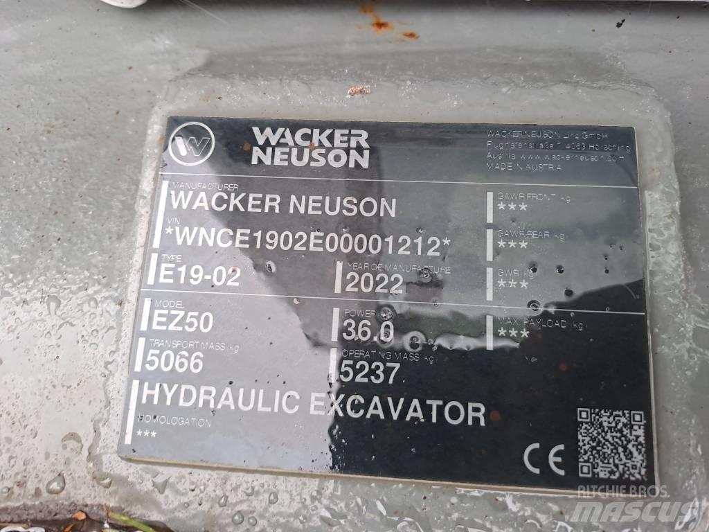Wacker Neuson EZ50 Rupsgraafmachines