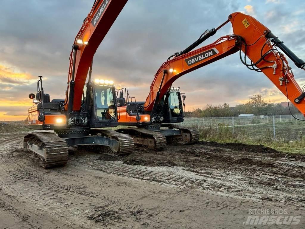 Doosan DX 255 Rupsgraafmachines
