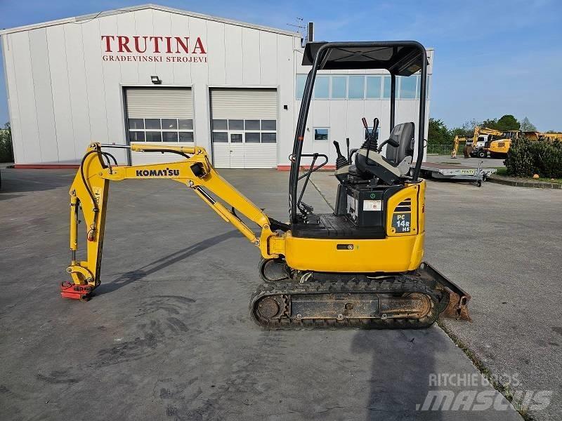 Komatsu PC 14 R-3HS Minigraafmachines < 7t
