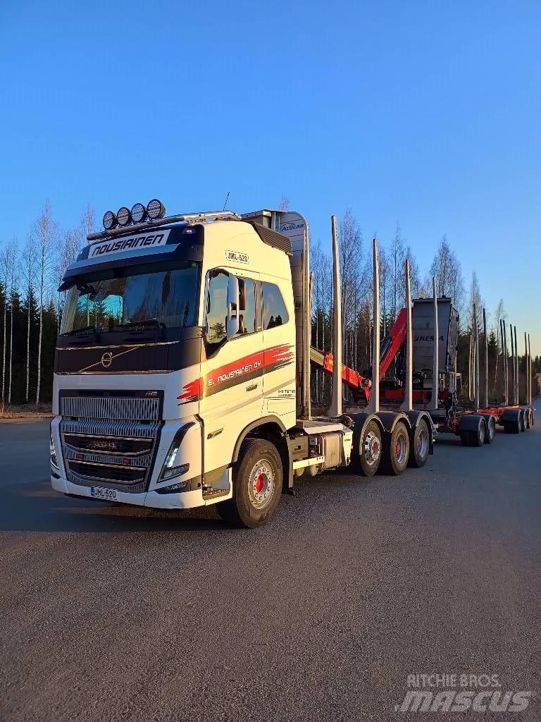 Volvo FH 650 Hout-Bakwagens