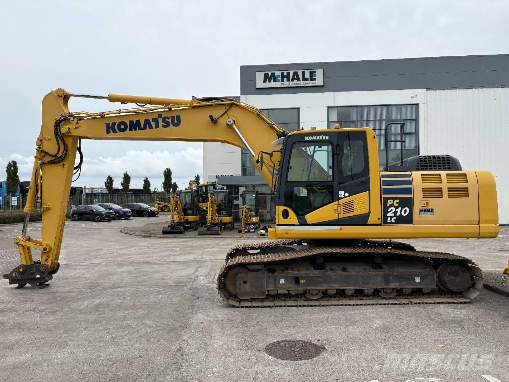 Komatsu PC210LC-10 Rupsgraafmachines