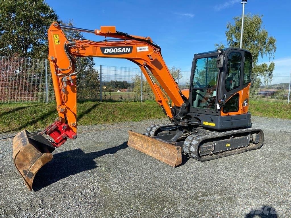 Doosan DX63-3 Rupsgraafmachines