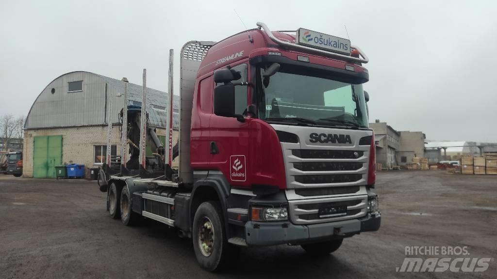 Scania R410 Hout-Bakwagens