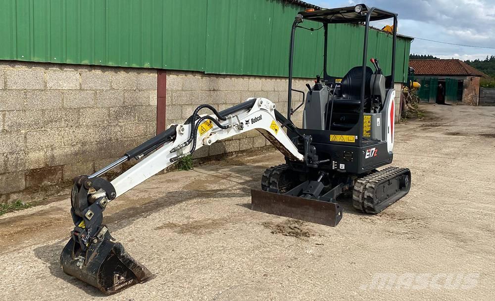 Bobcat E 17z Minigraafmachines < 7t
