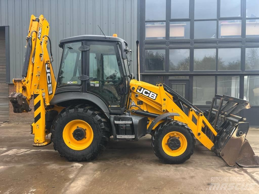 JCB 3 CX Graaf-laadcombinaties