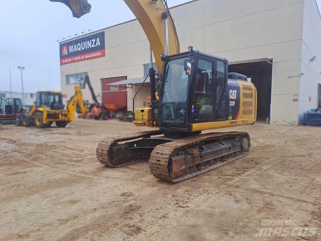 CAT 323FLN IHC Rupsgraafmachines