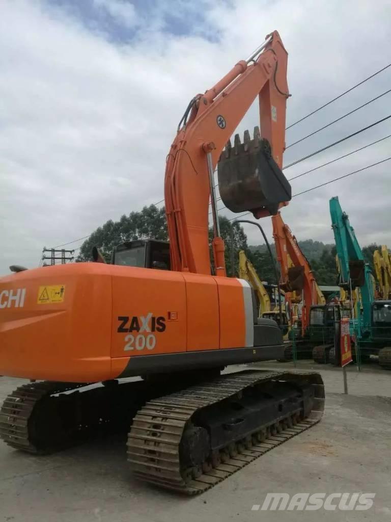 Hitachi zx200 Rupsgraafmachines