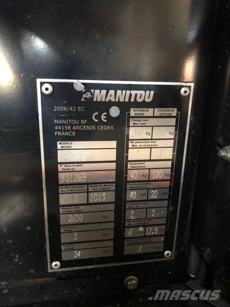 Manitou 100 VJR Schaarhoogwerkers