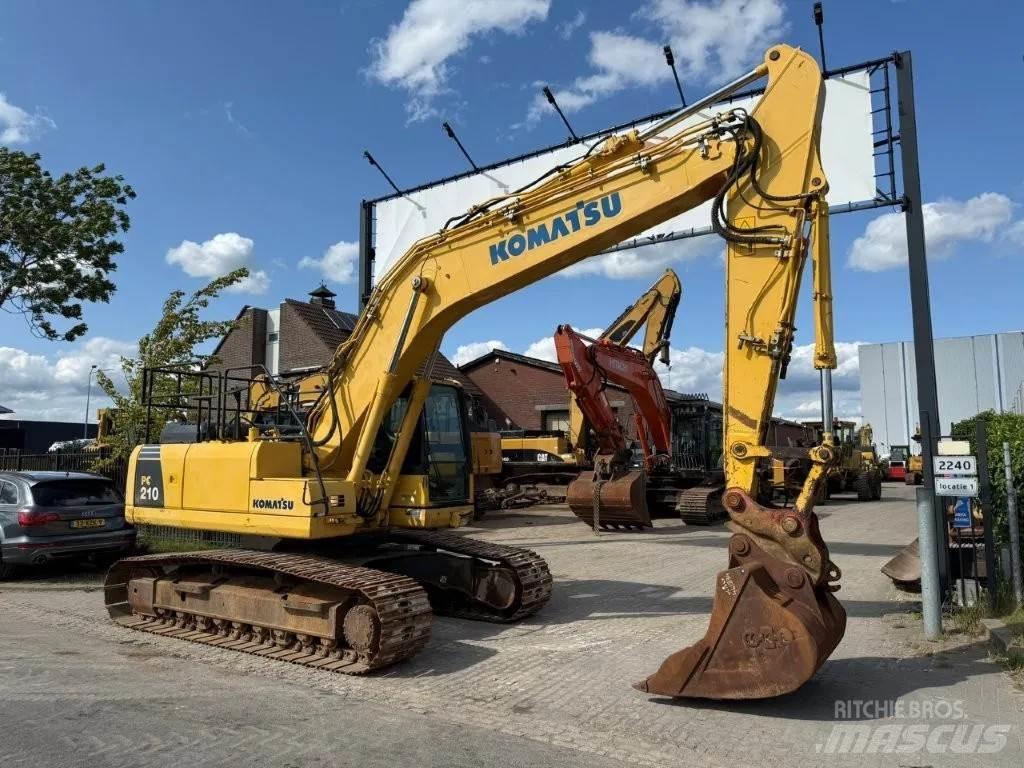 Komatsu PC210LC-8 Rupsgraafmachines