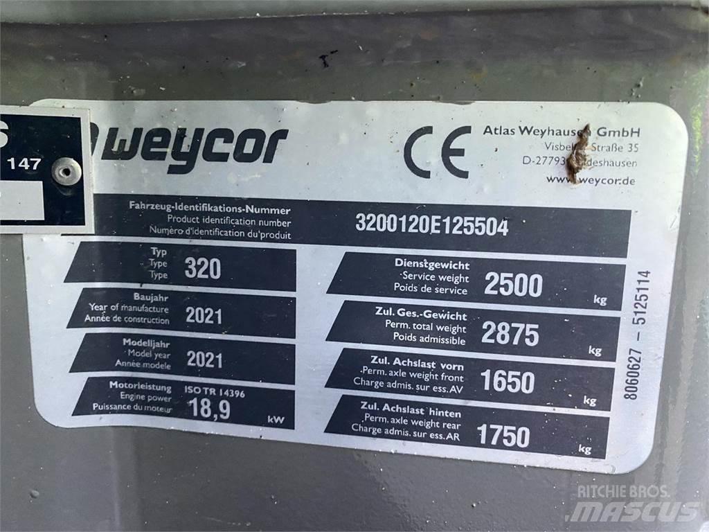 Weycor AR320 Cab Knik- en schrankladers