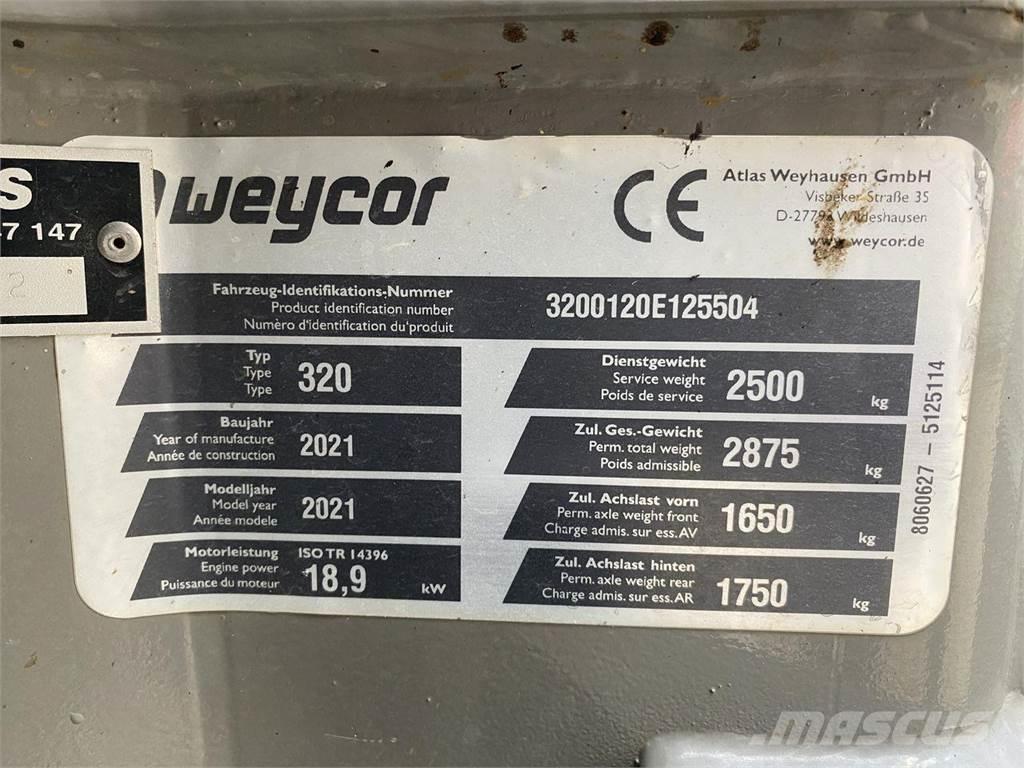 Weycor AR320 Cab Knik- en schrankladers