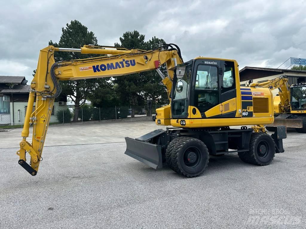 Komatsu PW 160-11EO Wielgraafmachines