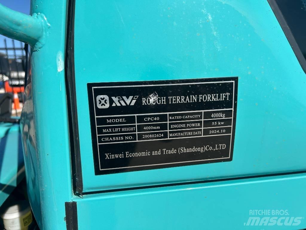 XIVI CPC40 Vorkheftruck voor zwaar terrein