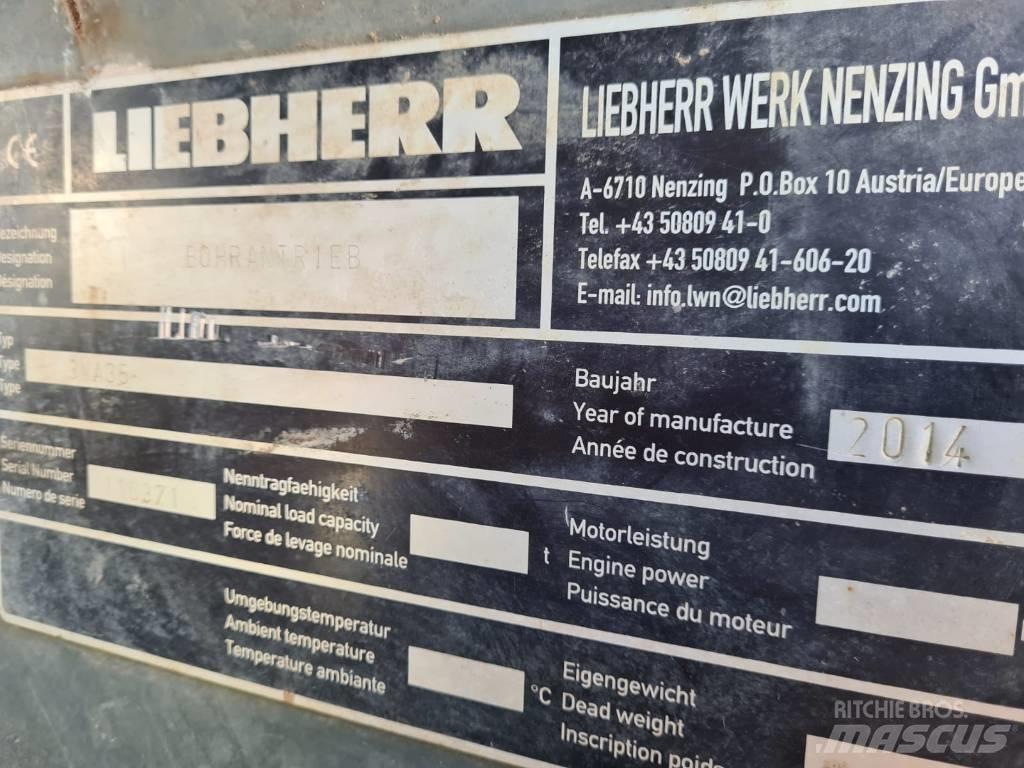 Liebherr 3MA 35 Roterende Boorkop