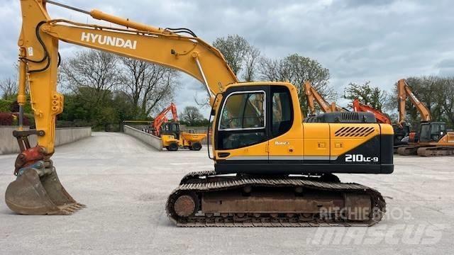 Hyundai 210 LC-9 Rupsgraafmachines
